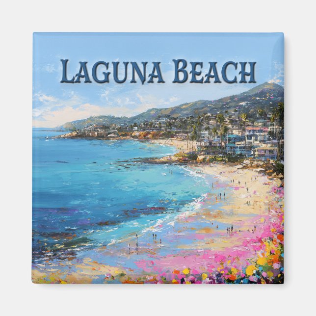 Laguna Beach, CA Magnet (Framsidan)