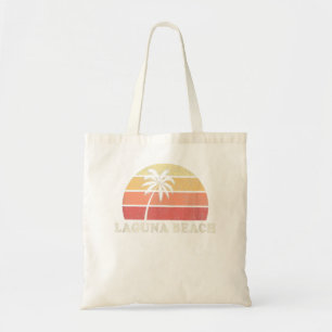 Laguna Beach CA Vintage 70s Retro Throwback Design Tygkasse