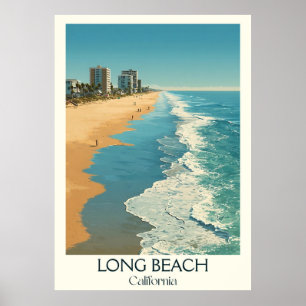 Laguna Beach California Art Skriv ut Scenkust Poster