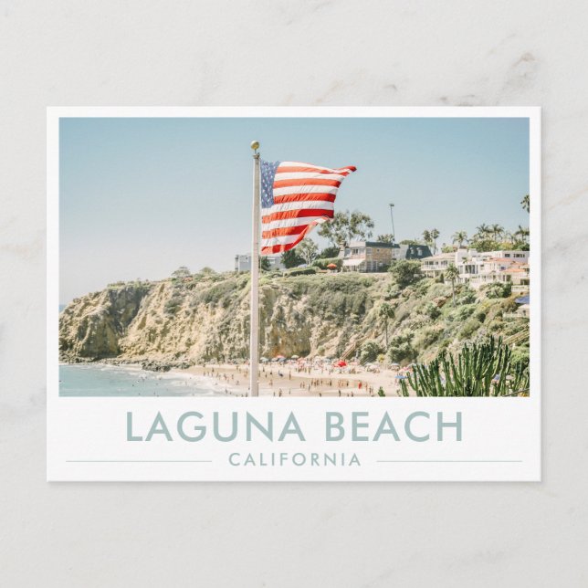 Laguna Beach California Orange County Vykort (Framsida)