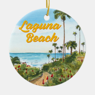Laguna Beach California Ornament – Kustkonst