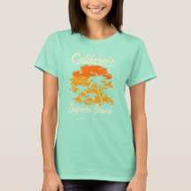 Laguna Beach California Sunset tshirt