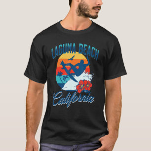 Laguna Beach California Surfa Summer Vacation Vint T Shirt