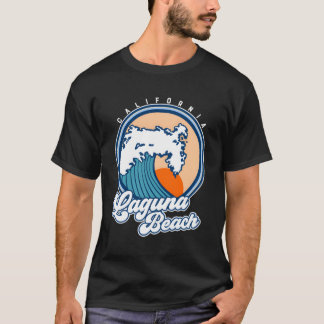 Laguna Beach California Surfa Wave T Shirt