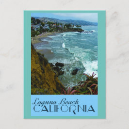 Laguna Beach California Vintage resor Poster Vykort
