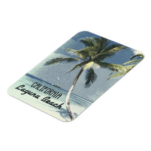 Laguna Beach California Vintage Retro Poster Art Magnet