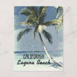 Laguna Beach California Vintage Retro Poster Art Vykort