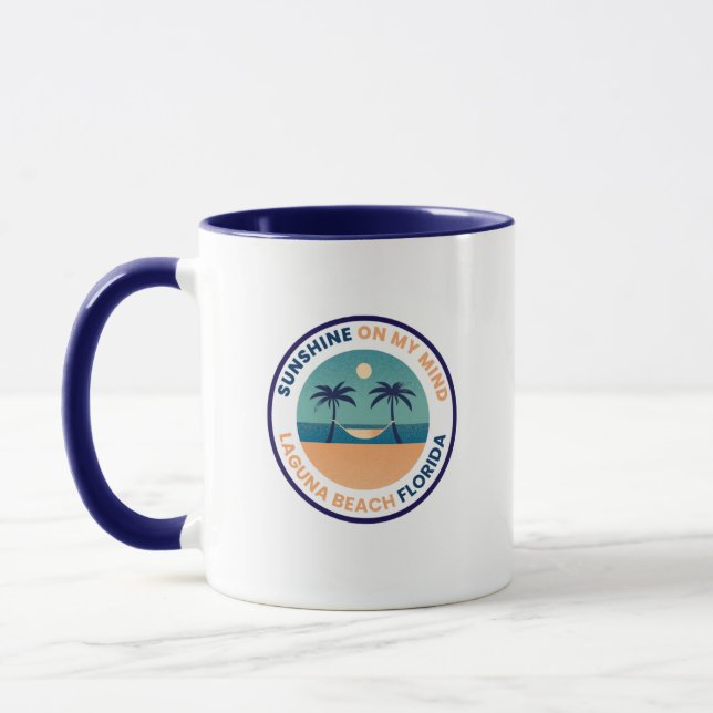 Laguna Beach Florida Coffee Mugg (Vänster)