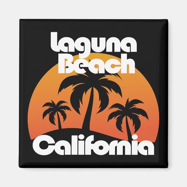 Laguna Beach,Kalifornien Magnet (Framsidan)