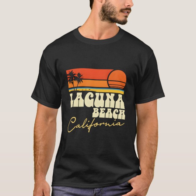 Laguna Beach Kalifornien T Shirt (Framsida)