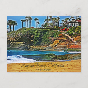 Laguna Beach, Kalifornien Vykort