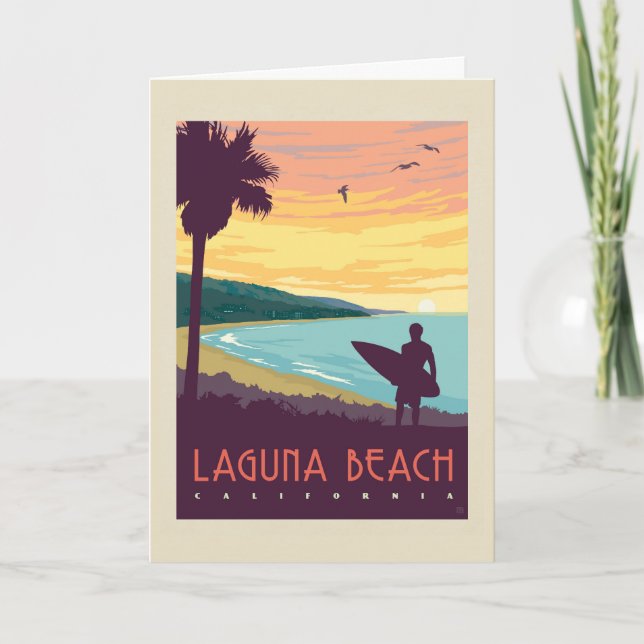 Laguna Beach | Laguna Beach Kort (Framsida)