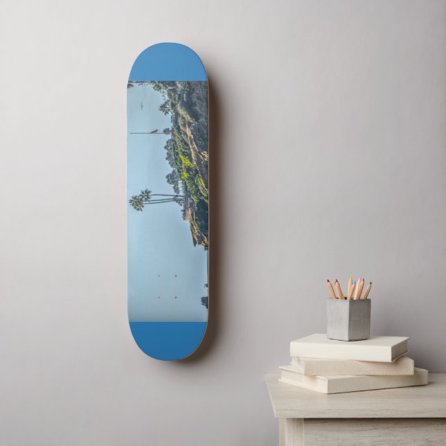 Laguna Beach  Mini Skateboard Bräda 18,5 Cm (Väggkonst)