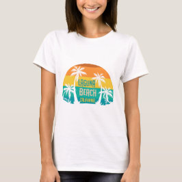Laguna Beach Retro T Shirt