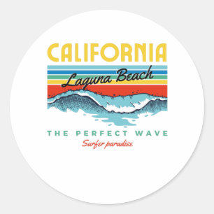 Laguna Beach Runt Klistermärke