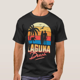 Laguna California Beach Surfing Surfa Summer Vacat T Shirt