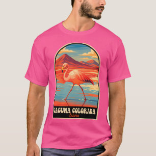 Laguna Colorada Bolivia Flamingo Desert Vintage Tr T Shirt