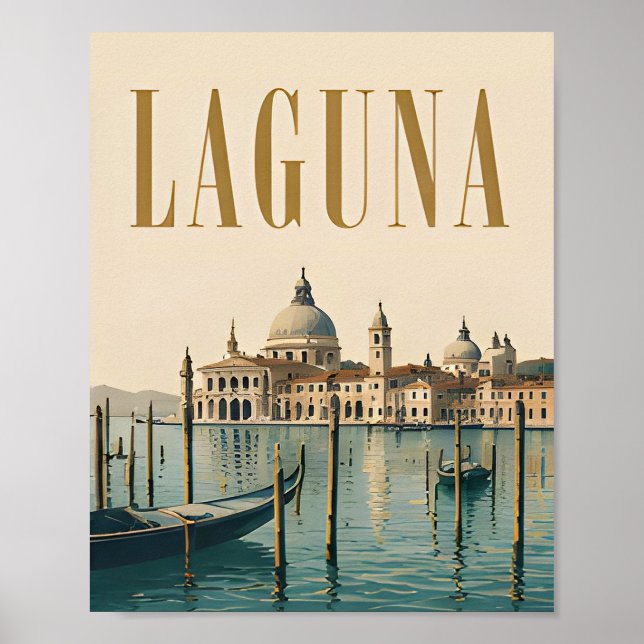 Laguna Crystal Coast Konstverk Poster (Framsidan)