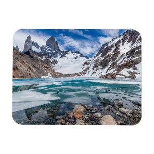 Laguna De Los Tres och montering Fitzroy Magnet
