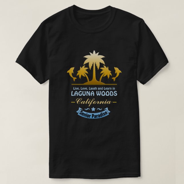 Laguna skogen, CA Tee Shirt (Design framsida)