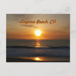 Laguna strand, CA Vykort