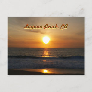 Laguna strand, CA Vykort
