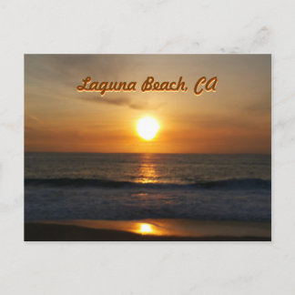 Laguna strand, CA Vykort