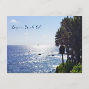 Laguna strand, CA Vykort