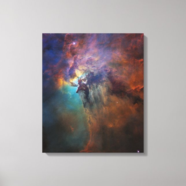 Lagunnebuli (astronomibild) (Universe) Canvastryck (Framsida)