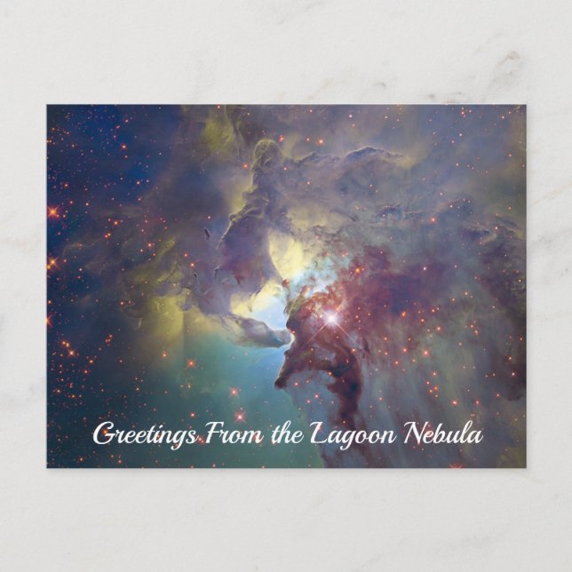 Lagunnebulosan postkort vykort (Framsida)