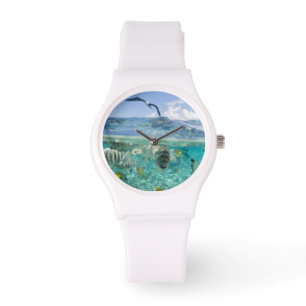 Lagunsafaritur med rockor armbandsur