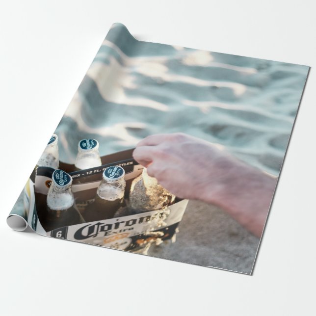 Lagunstrand Presentpapper (Utrullad)