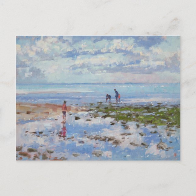 Lågvatten Charmouth 2012 Vykort (Framsida)