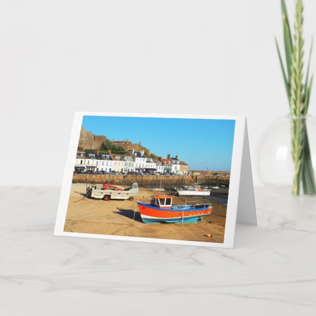 Lågvatten i Gorey Helgkort (Framsida)