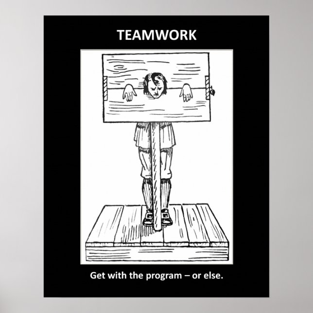 lagwork-get-with-the-program-or-else-other poster (Framsidan)