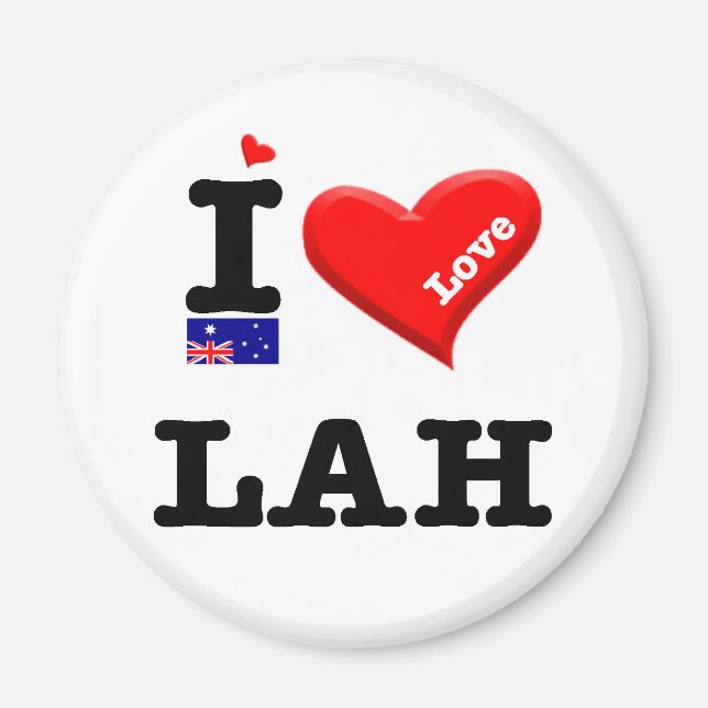 LAH - I KÄRLEK MAGNET (Framsidan)