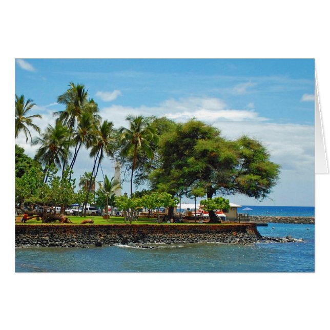 LAHAINA HÄLSNINGSKORT (Framsidan Horizontal)