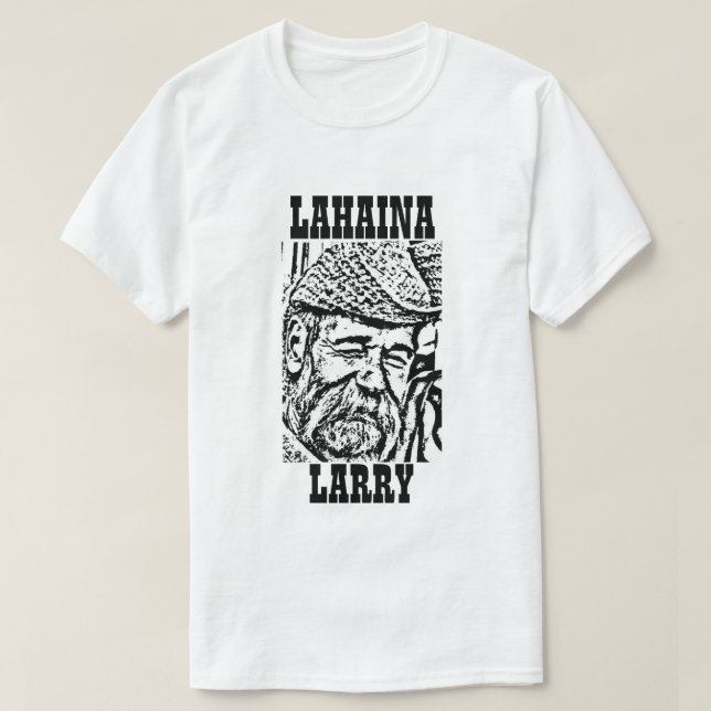 Lahaina Larry klassikerutslagsplats Tee (Design framsida)