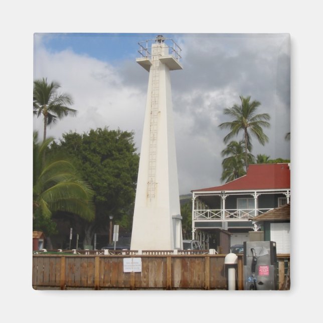 Lahaina Lighthouse Magnet (Framsidan)
