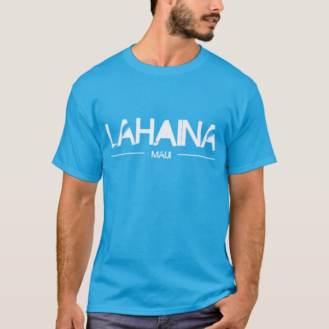 Lahaina Maui T-tröja T-shirt (Framsida)