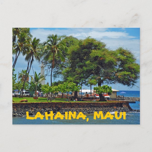 LAHAINA, MAUI VYKORT (Framsida)