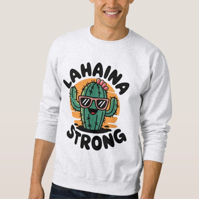 Lahaina Strong Lång Ärmad Tröja (Framsida)