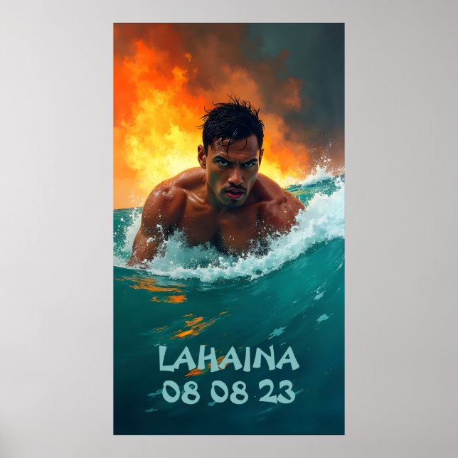 Lahaina Tribute Poster (Framsidan)