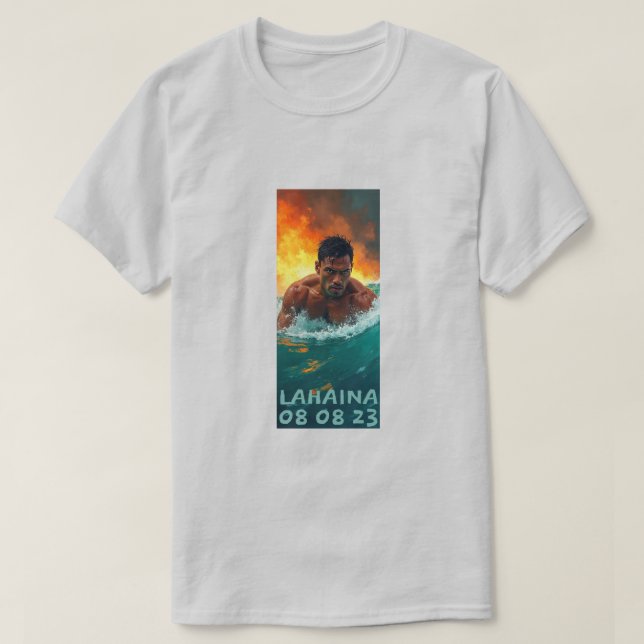 Lahaina Tribute T Shirt (Design framsida)