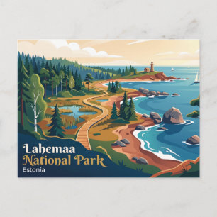 Lahemaa nationalpark Estland Vykort