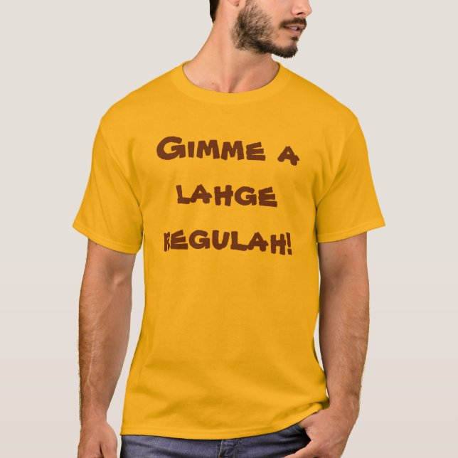 Lahge regulah t-shirt (Framsida)