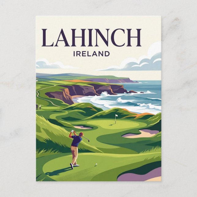 Lahinch, Irland Vykort (Framsida)