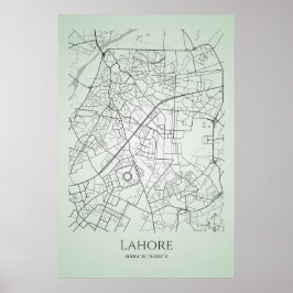 Lahore Karta Poster | Lahore City Karta