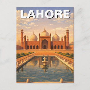 Lahore Pakistan Resa Vykort