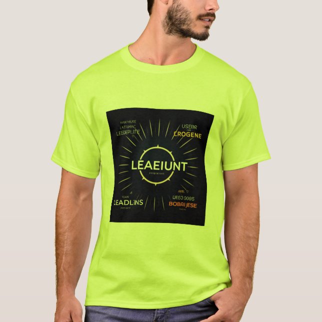 Laid-back Day Plan Graphic T-Shirt - uppmjukad (Framsida)